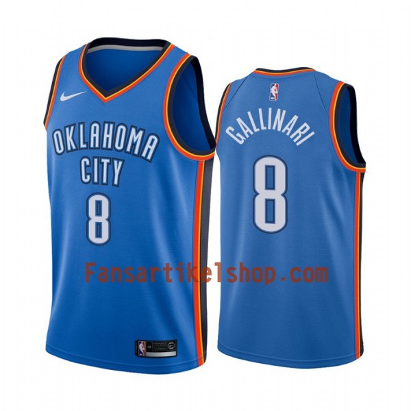 NBA Oklahoma City Thunder Trikot Danilo Gallinari 8 Nike 2019-2020 Icon Edition Swingman - Herren
